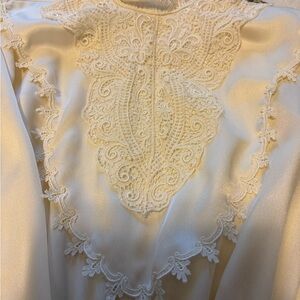 Vintage short wedding dress